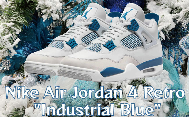 Nike Air Jordan 4 Retro Industrial Blueのメイン画像