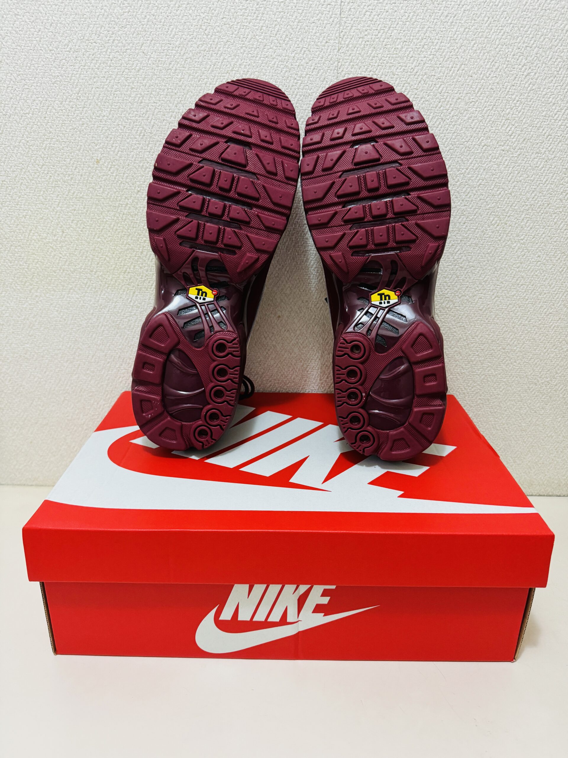 Nike Air Max Plus Tiempo Team Red and Sailのソール画像