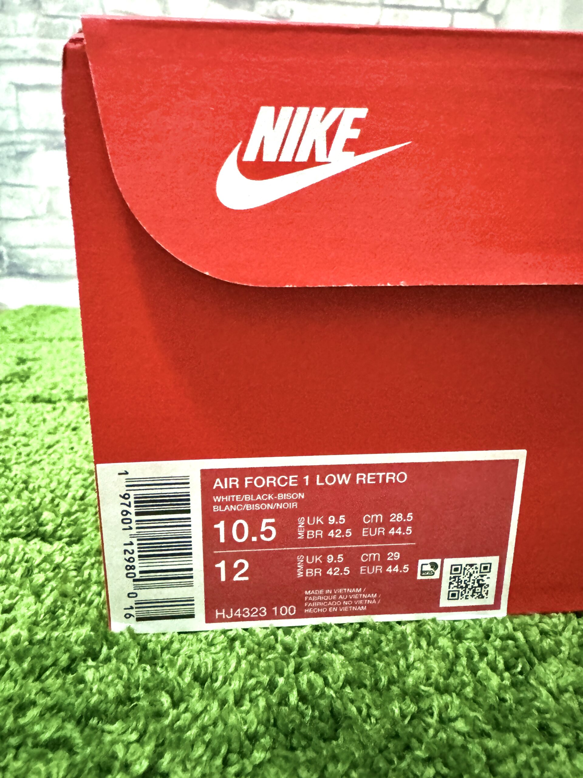 Nike Air Force 1 Low Retro Escape (2025)(ナイキ エアフォース1 ロー レトロ エスケープ (2025))の外箱画像