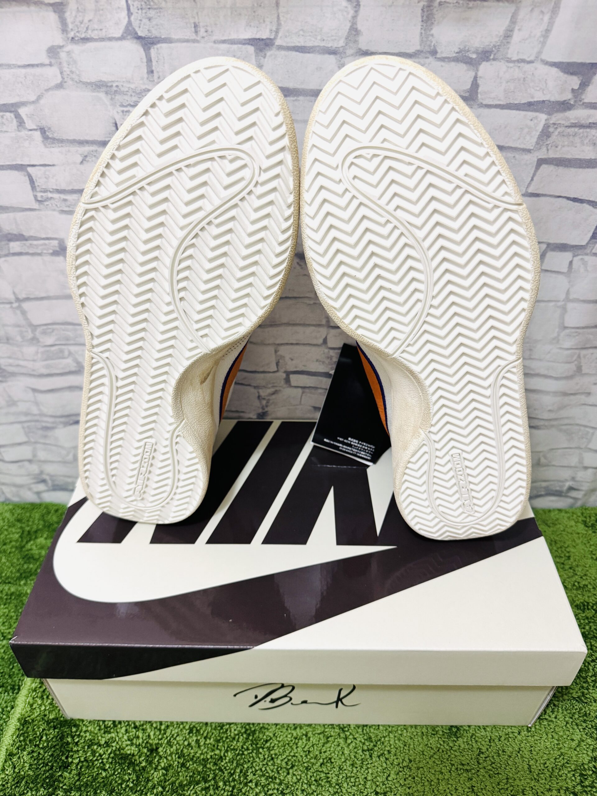 Nike Book 1 Sail/Court Purple/Clay Orange(ナイキ ブック1 セイル/コートパープル/クレイオレンジ)のソール画像