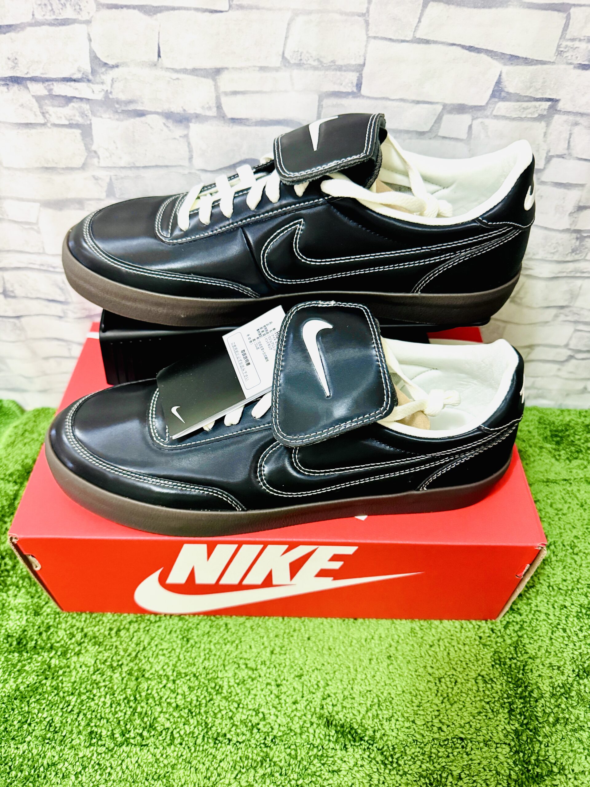 Nike Killshot 2 Premium Black/Sail/Baroque Brown/Black(ナイキ キルショット2 プレミアム ブラック/セイル/バロックブラウン/ブラック)の正面画像