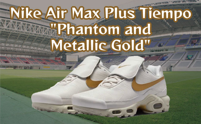 Nike Air Max Plus Tiempo Phantom and Metallic Gold(ナイキ エアマックスプラス ティエンポ ファントム アンド メタリックゴールド)のメイン画像